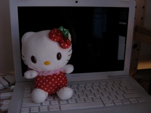 Hello Kitty & Macbook